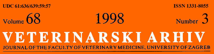 VETERINARKI ARHIV 1998 - 3